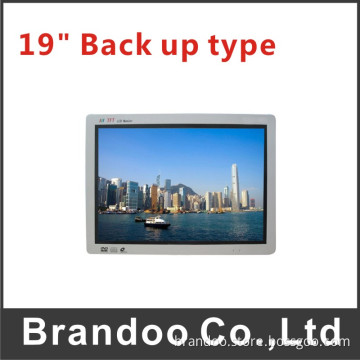 19 Inch Car LCD Monitor, Back up Installation Type Bus LCD Monitor Qz-1900